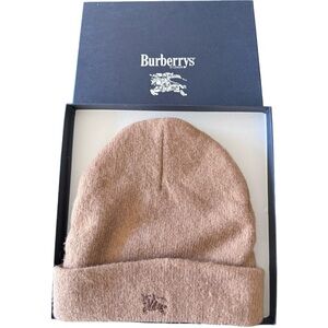 Burberrys Vintage Lambswool Beanie w/box